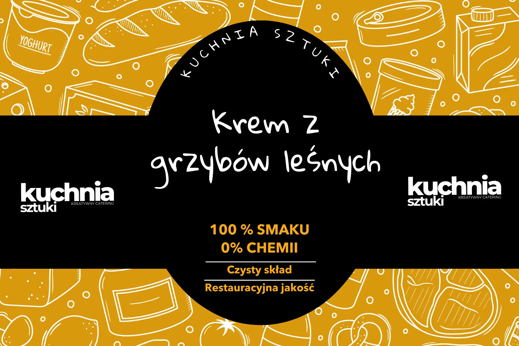 Aksamitny krem z grzybów leśnych - obrazek 2