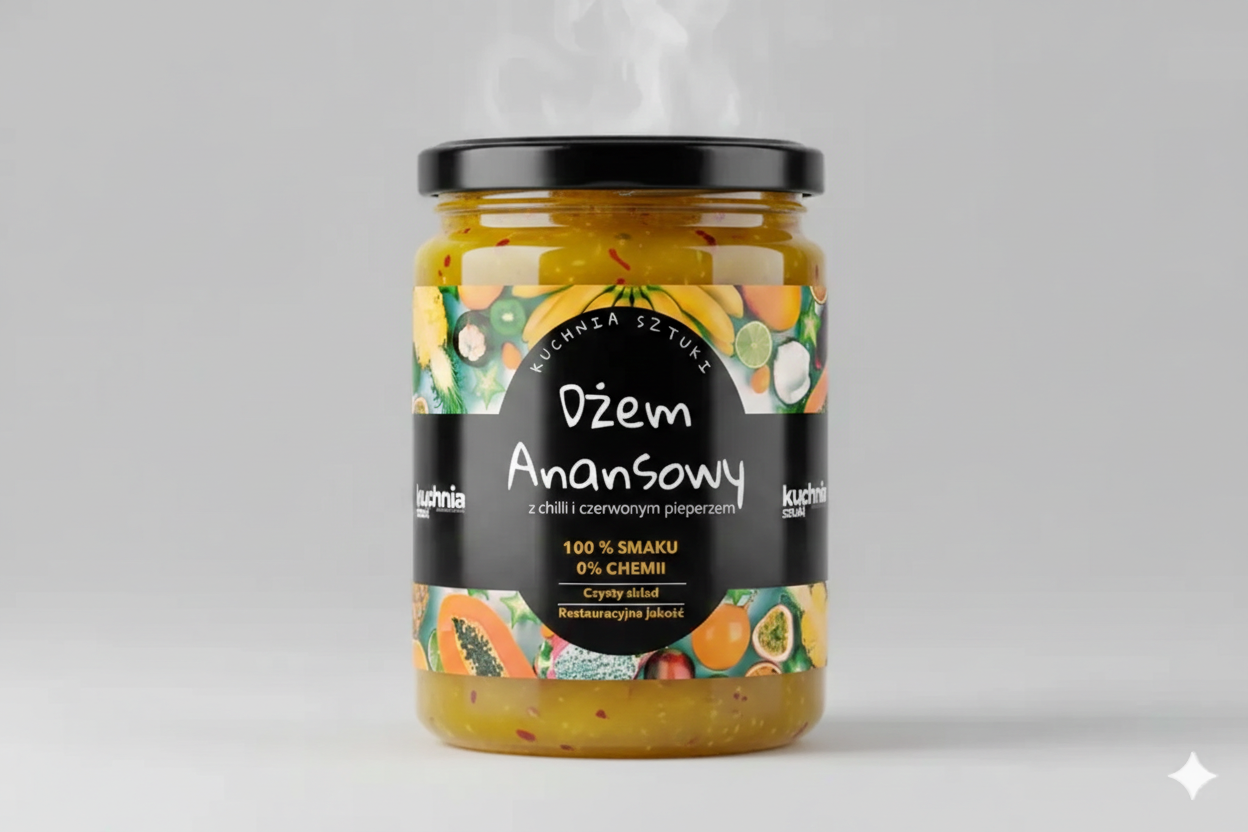 Ananas z Chilli i Czerwonym Pieprzem