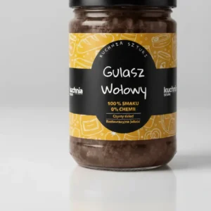 Gulasz Wołowy Myśliwski z Grzybami