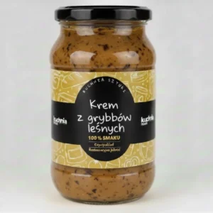 Aksamitny krem z grzybów leśnych