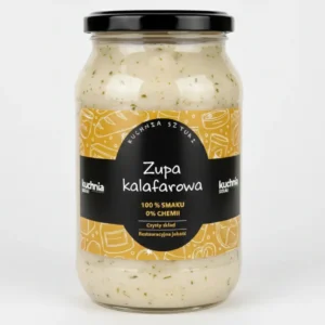Aksamitna Zupa Kalafiorowa Velouté na Bulionie Drobiowym
