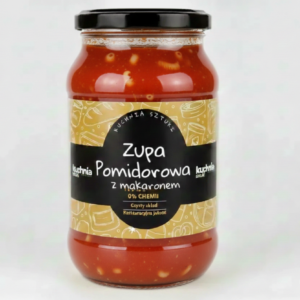 Domowa Zupa Pomidorowa z Makaronem