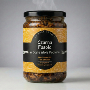 Czarna Fasola w Sosie Mole Poblano